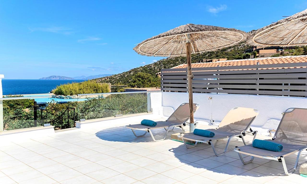 Cretan Lodge Heated Pool Agios Nikolaos Exterior foto