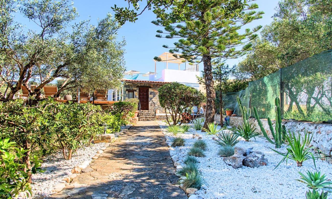 Cretan Lodge Heated Pool Agios Nikolaos Exterior foto