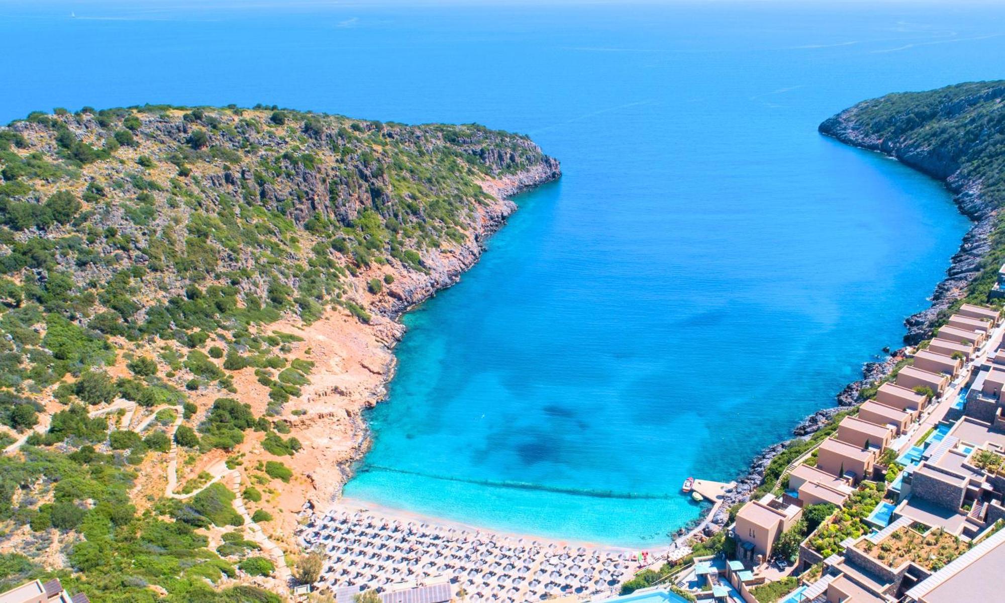 Cretan Lodge Heated Pool Agios Nikolaos Exterior foto
